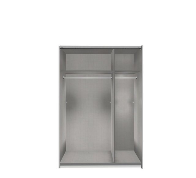 freiraum Schwebetürenschrank Cindy2 (BxHxT: 139x200x65 cm) in WEISS + ABSET günstig online kaufen