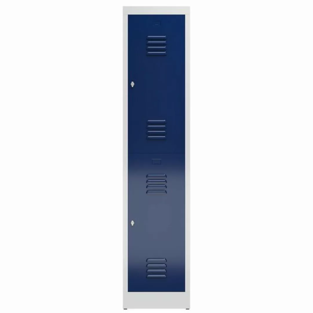 Steelboxx Spind ClassiX Garderobenschrank, 1 Abteil doppelstöckig, 1800 x 4 günstig online kaufen