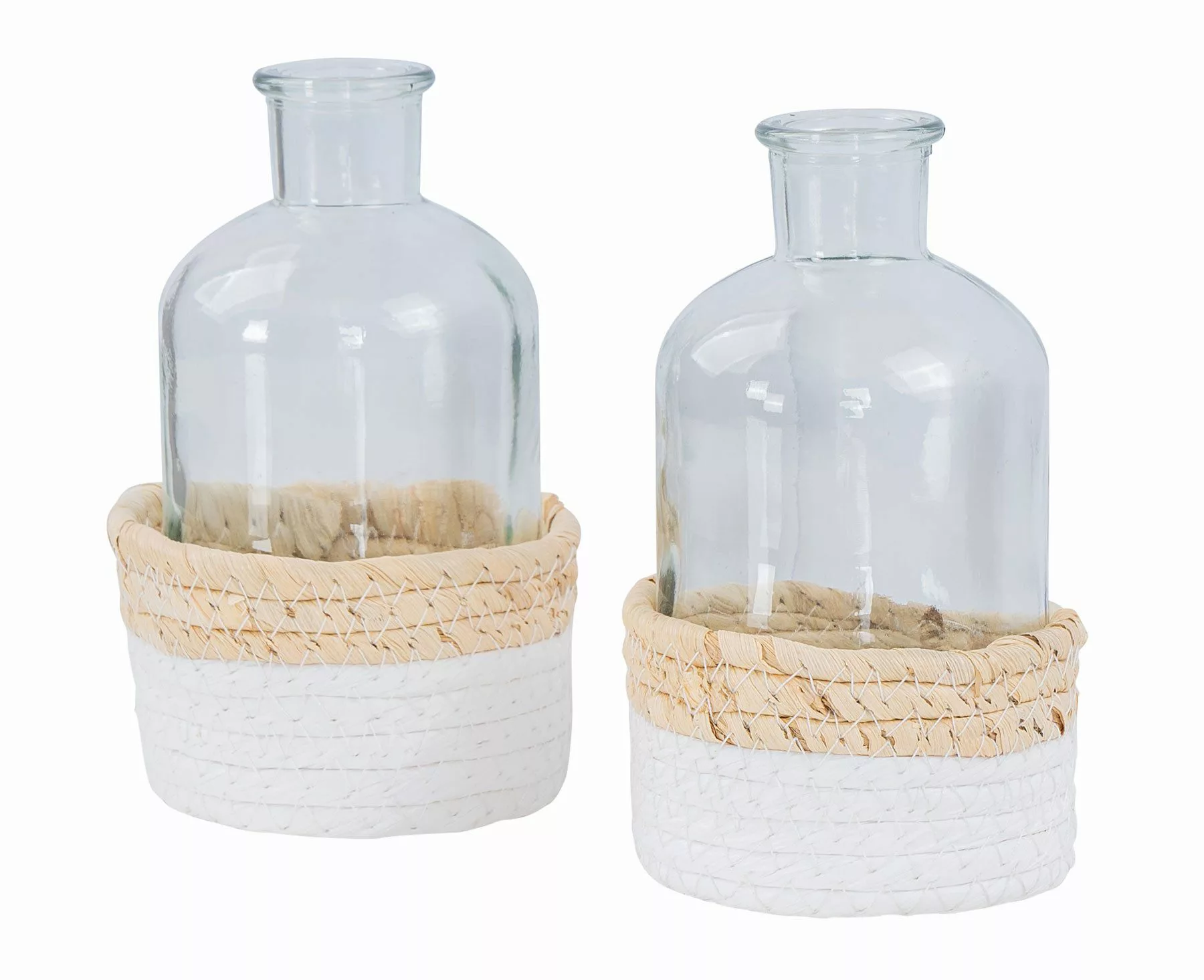 Levandeo® Dekovase, 2er Set Vase Transparent günstig online kaufen