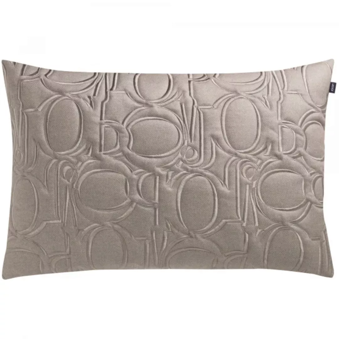 JOOP! Kissenhülle Statement - Farbe: Grau - 015 - 40x60 cm günstig online kaufen