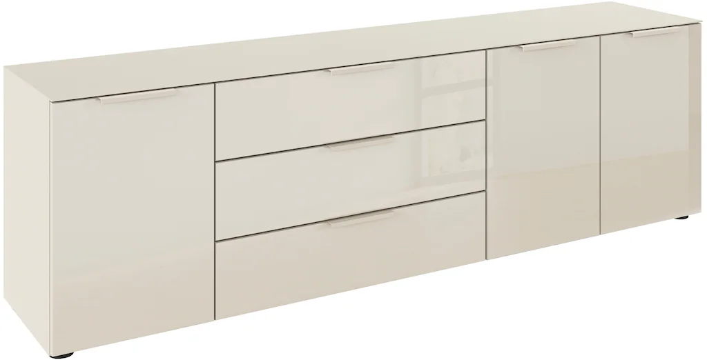 rauch Kombikommode "Kommode Türkommode Sideboard Kombikommode FLIPP mit Gla günstig online kaufen