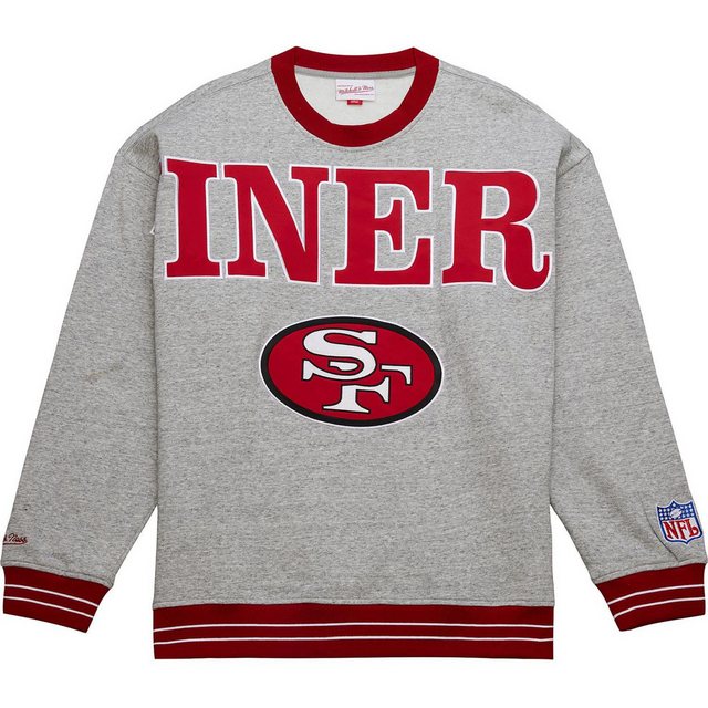 Mitchell & Ness Rundhalspullover SATIN San Francisco 49ers günstig online kaufen