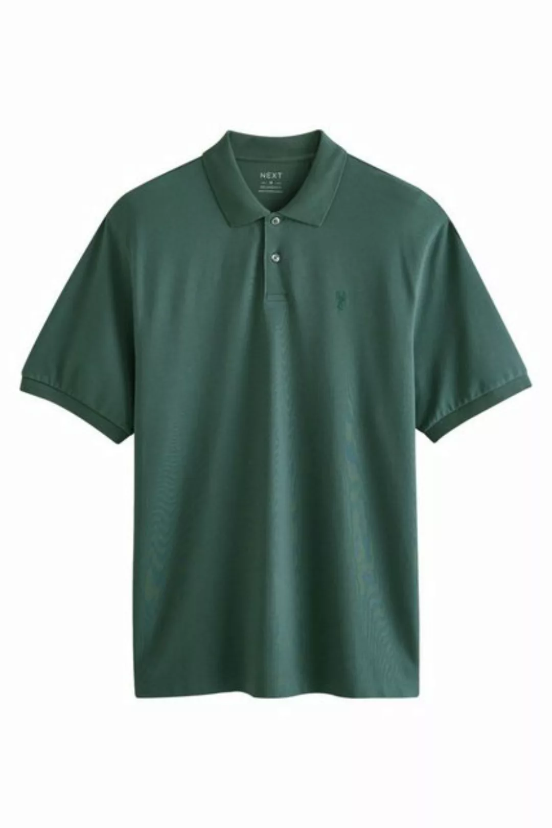 Next Poloshirt Kurzärmeliges Relaxed Fit Piqué-Poloshirt (1-tlg) günstig online kaufen