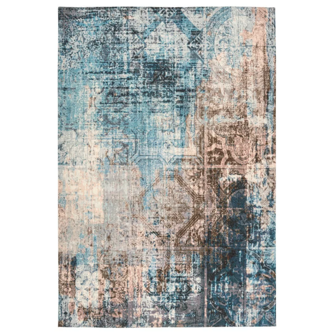 360Living Teppich blau B/L: ca. 80x150 cm günstig online kaufen