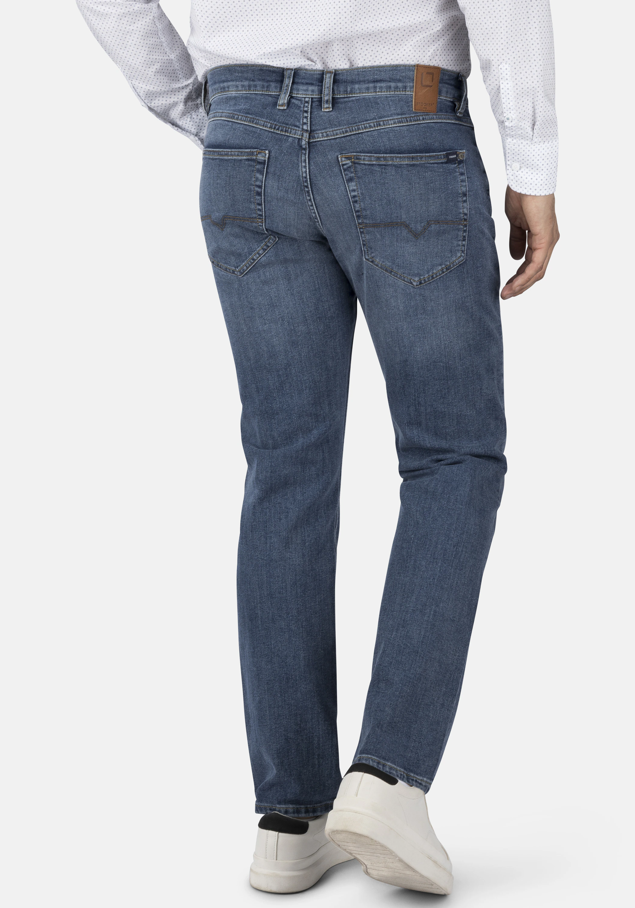 Stooker Men 5-Pocket-Hose "Frisco Denim Straight Fit Men", Straight Fit Cas günstig online kaufen