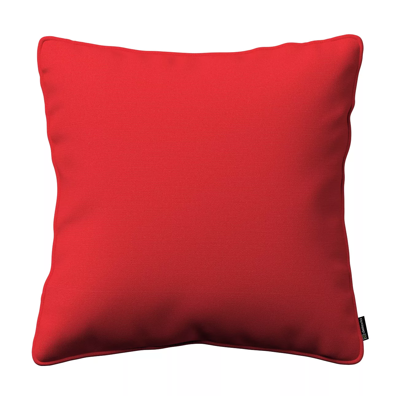 Kissenhülle Gabi mit Paspel, rot, 45 x 45 cm, Loneta (133-43) günstig online kaufen