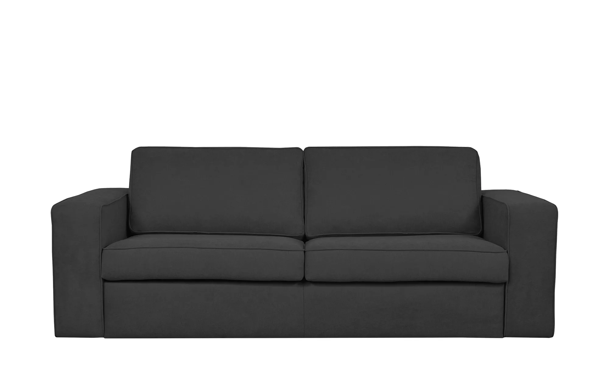 Schlafsofa - schwarz - 206 cm - 88 cm - 95 cm - Polstermöbel > Sofas > 3-Si günstig online kaufen