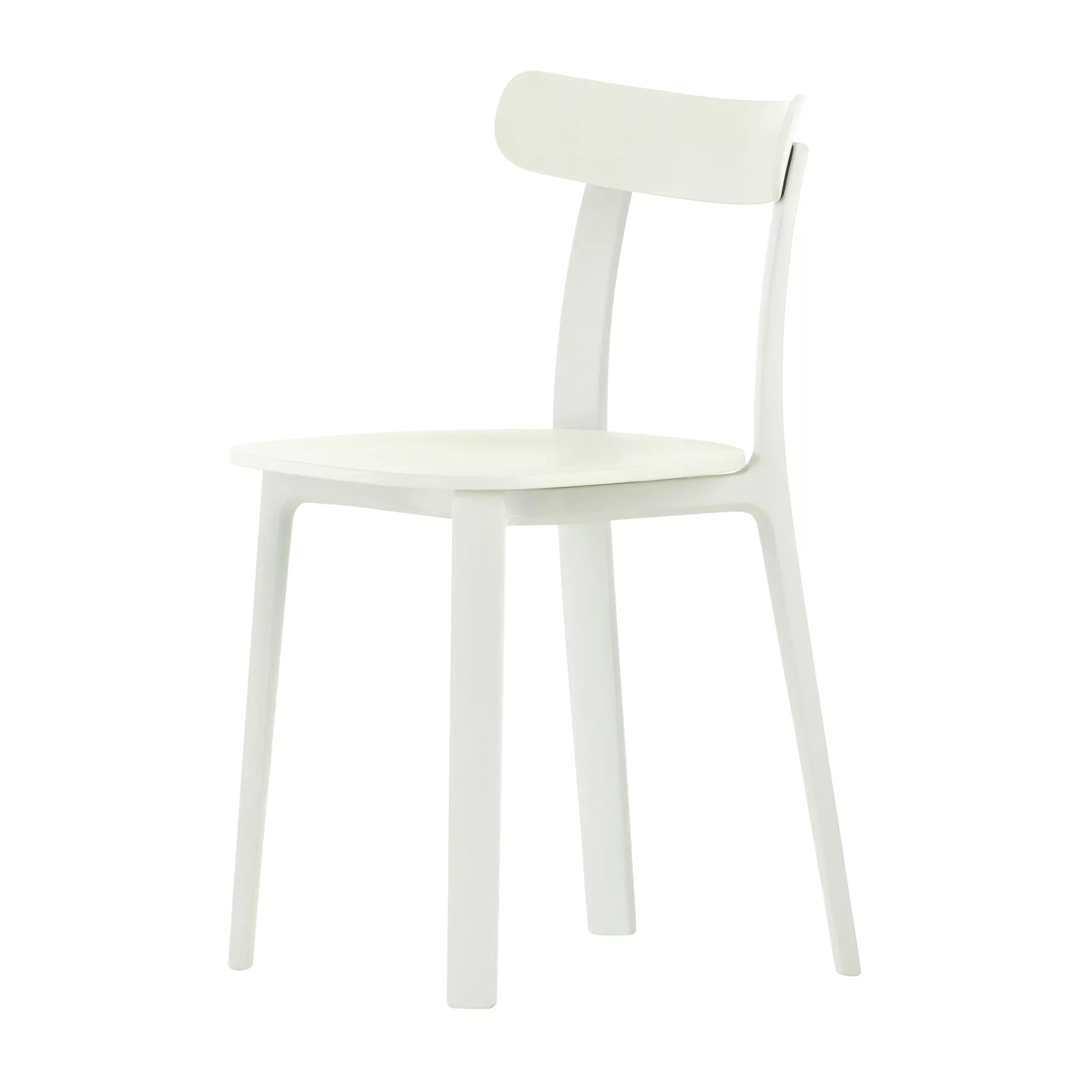 Vitra - All Plastic Chair Stuhl - weiß - two tone/für Innen- und Außenberei günstig online kaufen