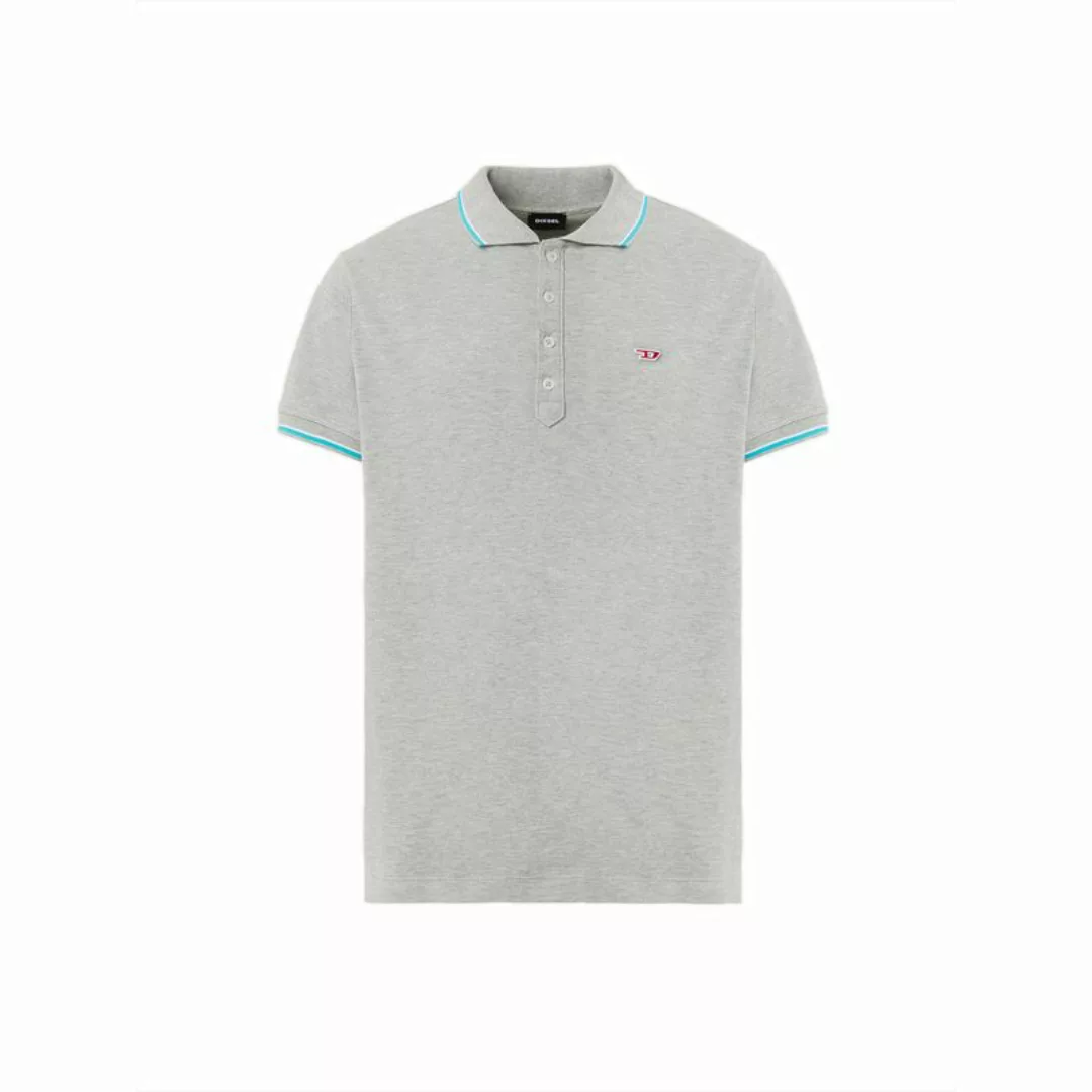 DIESEL Herren Poloshirt - T-Randy-New Hemd, kleines Logo Grau S günstig online kaufen