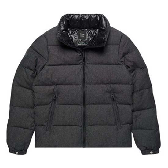 Superdry Studios Alpine Down Jacke S Black Wash Chambray günstig online kaufen