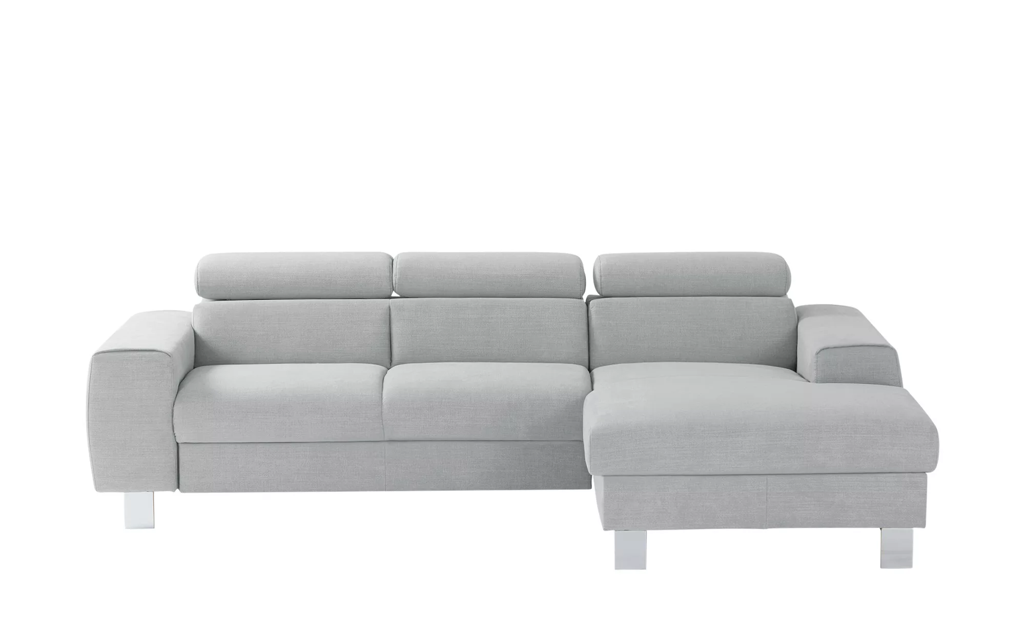 uno Ecksofa  Los Angeles ¦ grau ¦ Maße (cm): B: 244 H: 72 T: 166 Polstermöb günstig online kaufen