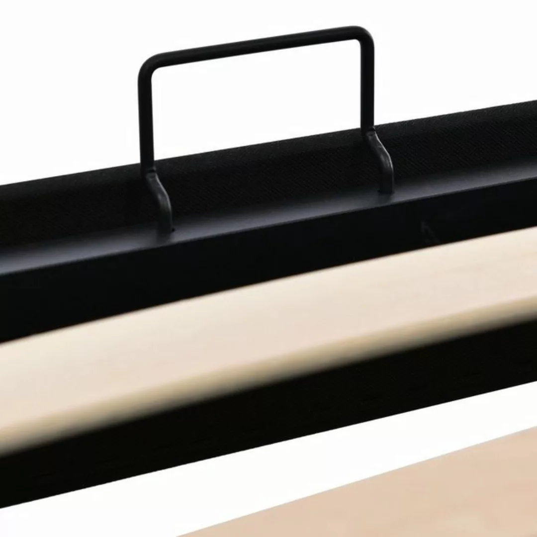 OKWISH Polsterbett Hydraulisches, 90x200cm,Bett mit Lattenrost aus Metallra günstig online kaufen