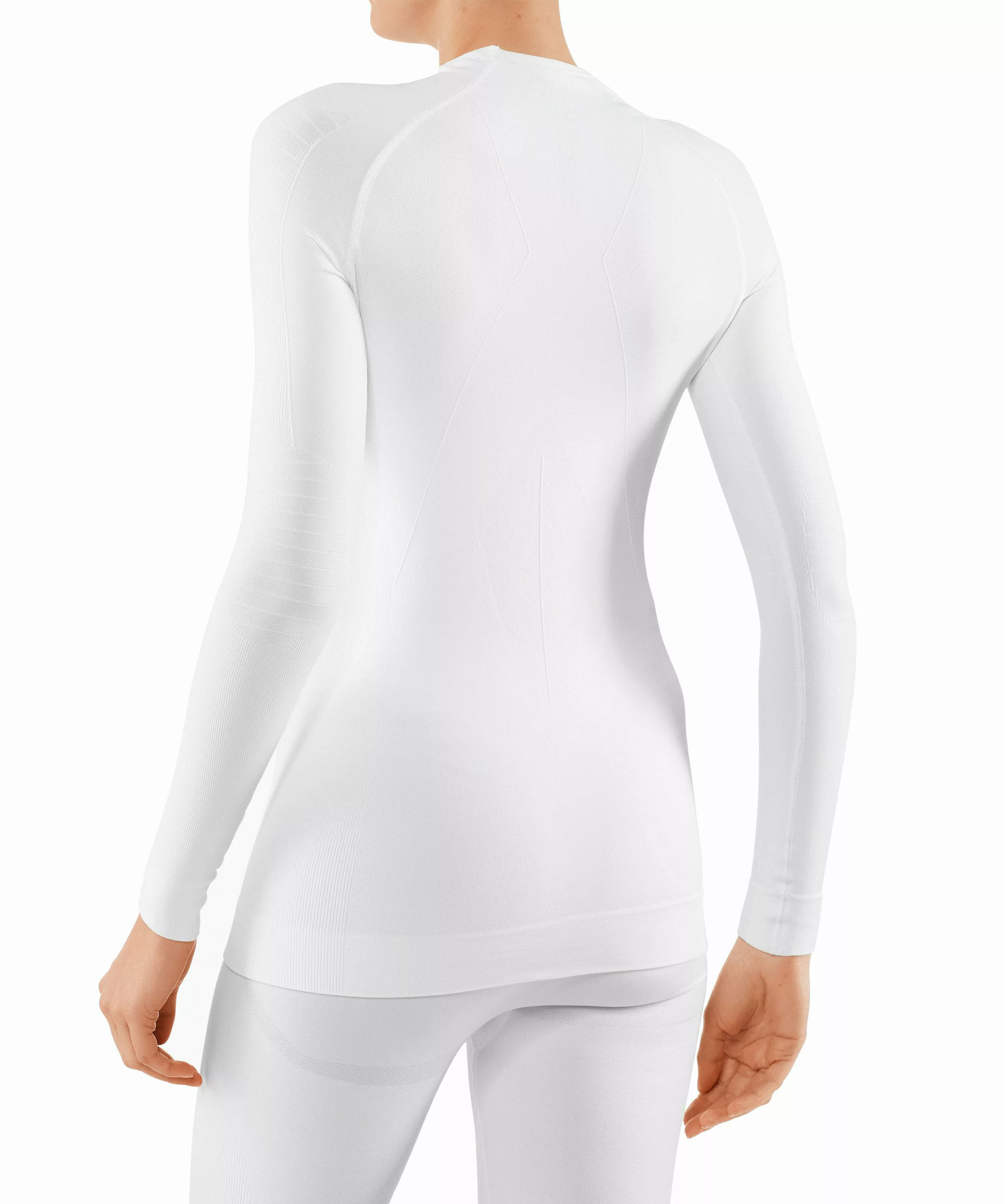 FALKE Damen Langarmshirt Maximum Warm, XS, Weiß, Uni, 33037-286001 günstig online kaufen