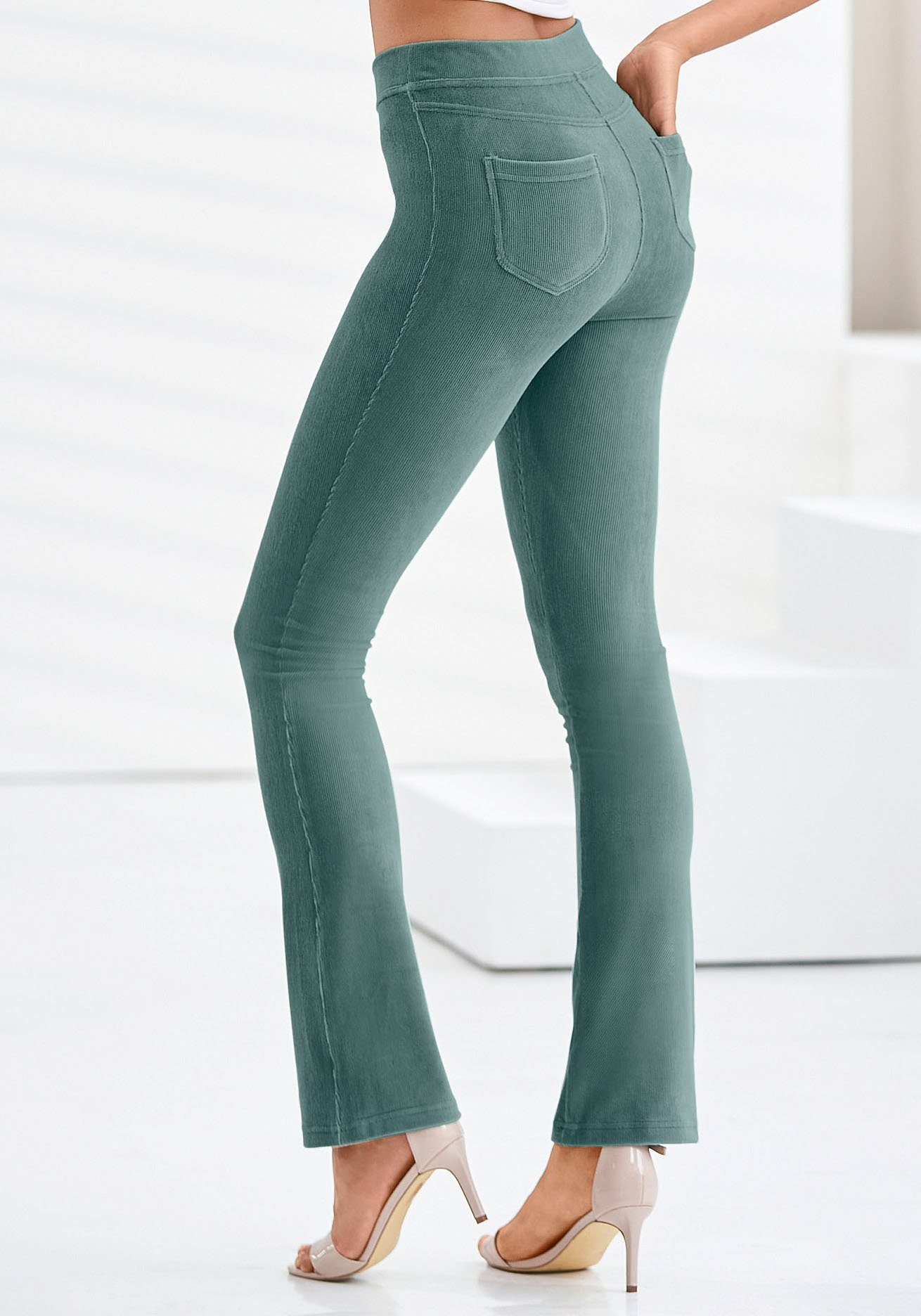 LASCANA Jazzpants, aus weichem Material in Cord-Optik, Loungewear günstig online kaufen