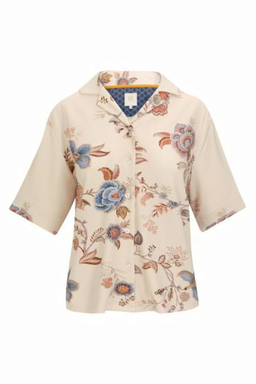 Pip Studio Flora Cece Fiore Top Short Sleeve Loungewear 2023 36 weiß günstig online kaufen