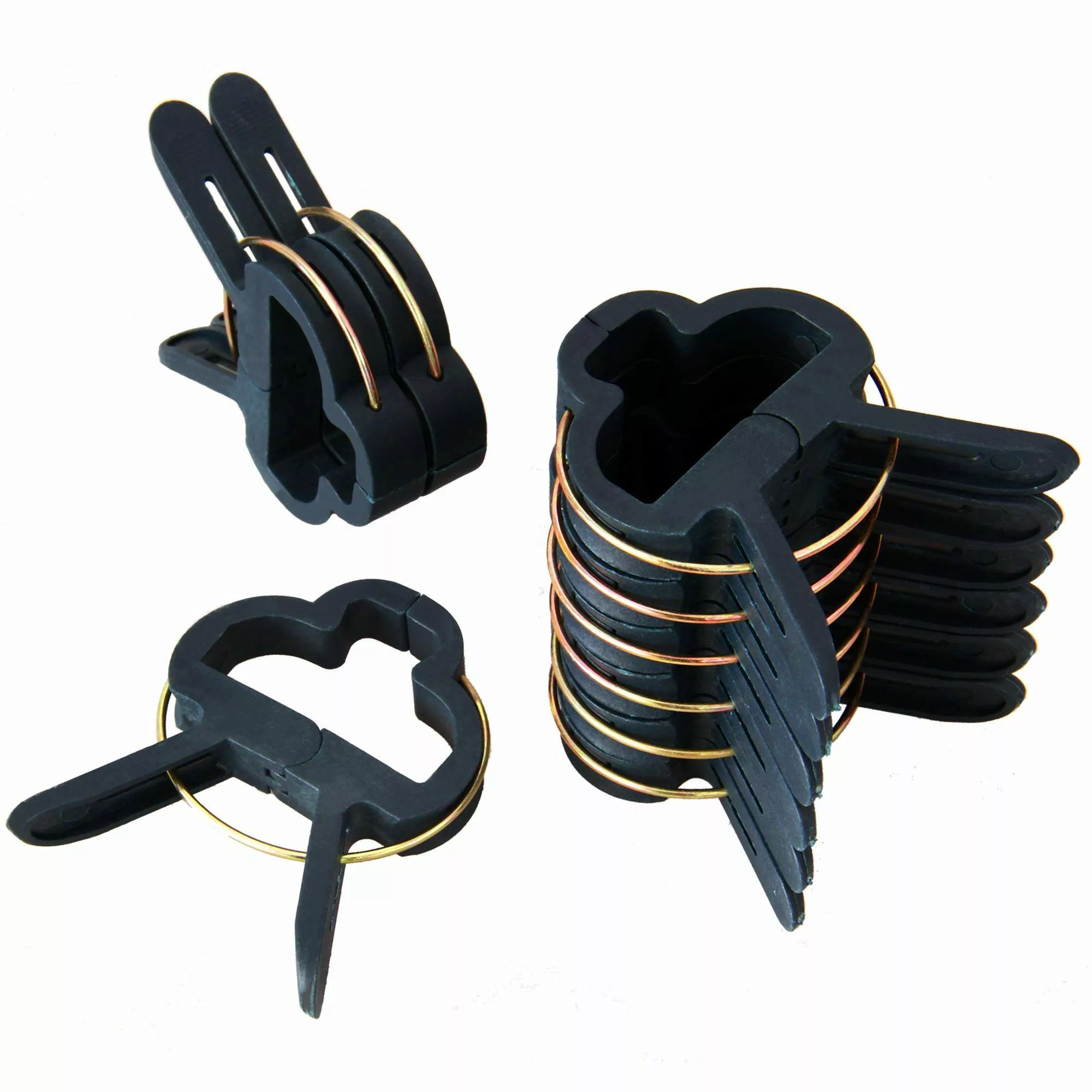 ECENCE Gartenpflege-Set 60x Pflanzenclips groß Pflanzenklammern günstig online kaufen