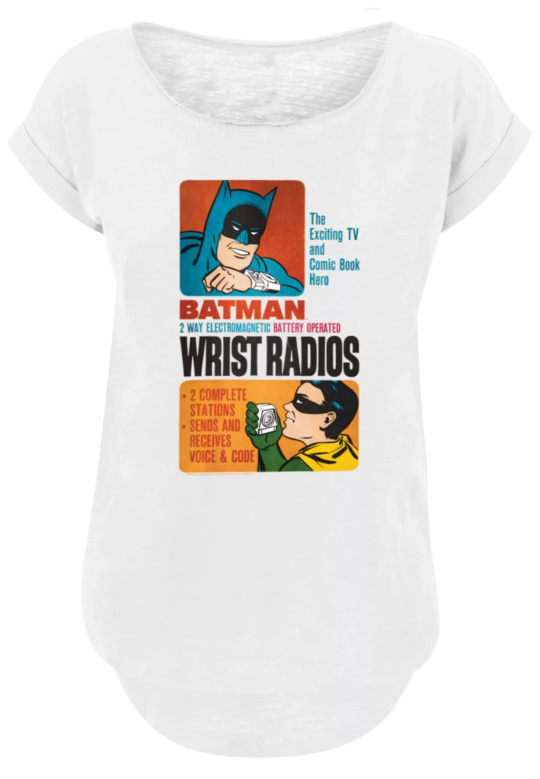 F4NT4STIC T-Shirt "DC Comics Superhelden Batman TV Serie Wrist Radios", Pri günstig online kaufen