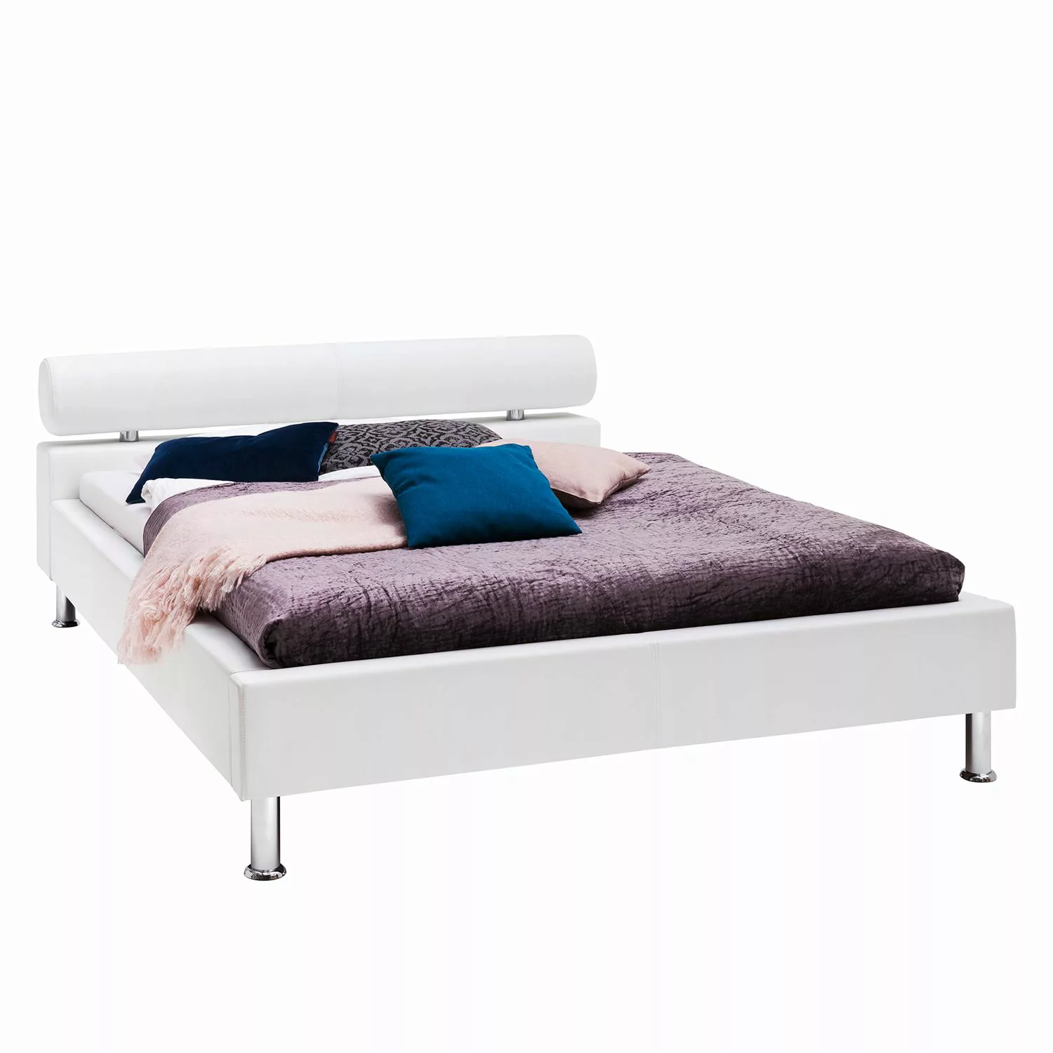 Polsterbett - weiß - 136 cm - 73 cm - 229 cm - Betten > Einzelbetten - Möbe günstig online kaufen