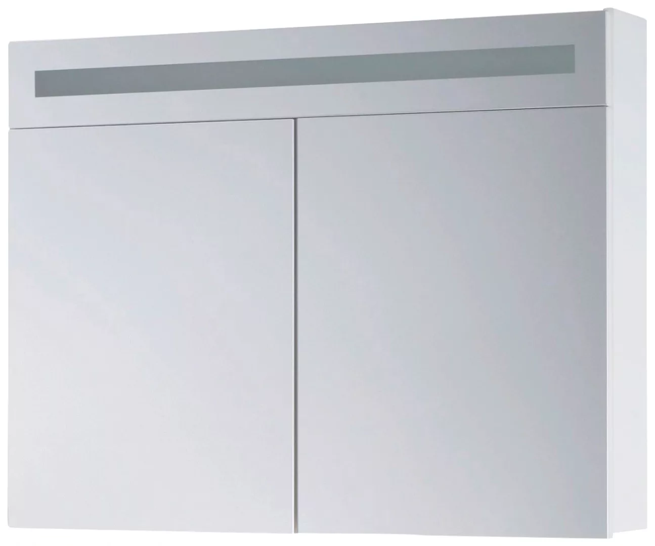 Sanotechnik Spiegelschrank Weiß 90 cm mit Softclose Türen günstig online kaufen