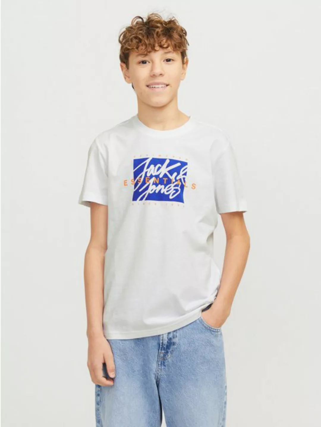 Jack & Jones Junior T-Shirt JJCOLTON TEE SS CREW NECK JNR günstig online kaufen