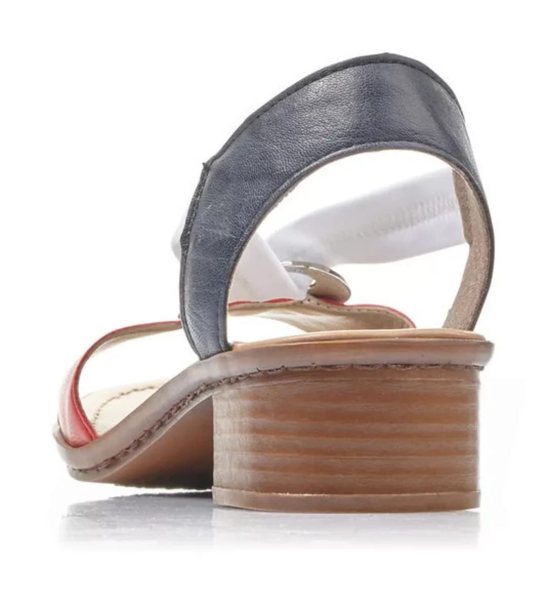 Rieker Sandalette, Sommerschuh, Sandale, Blockabsatz, mit Stretchband günstig online kaufen