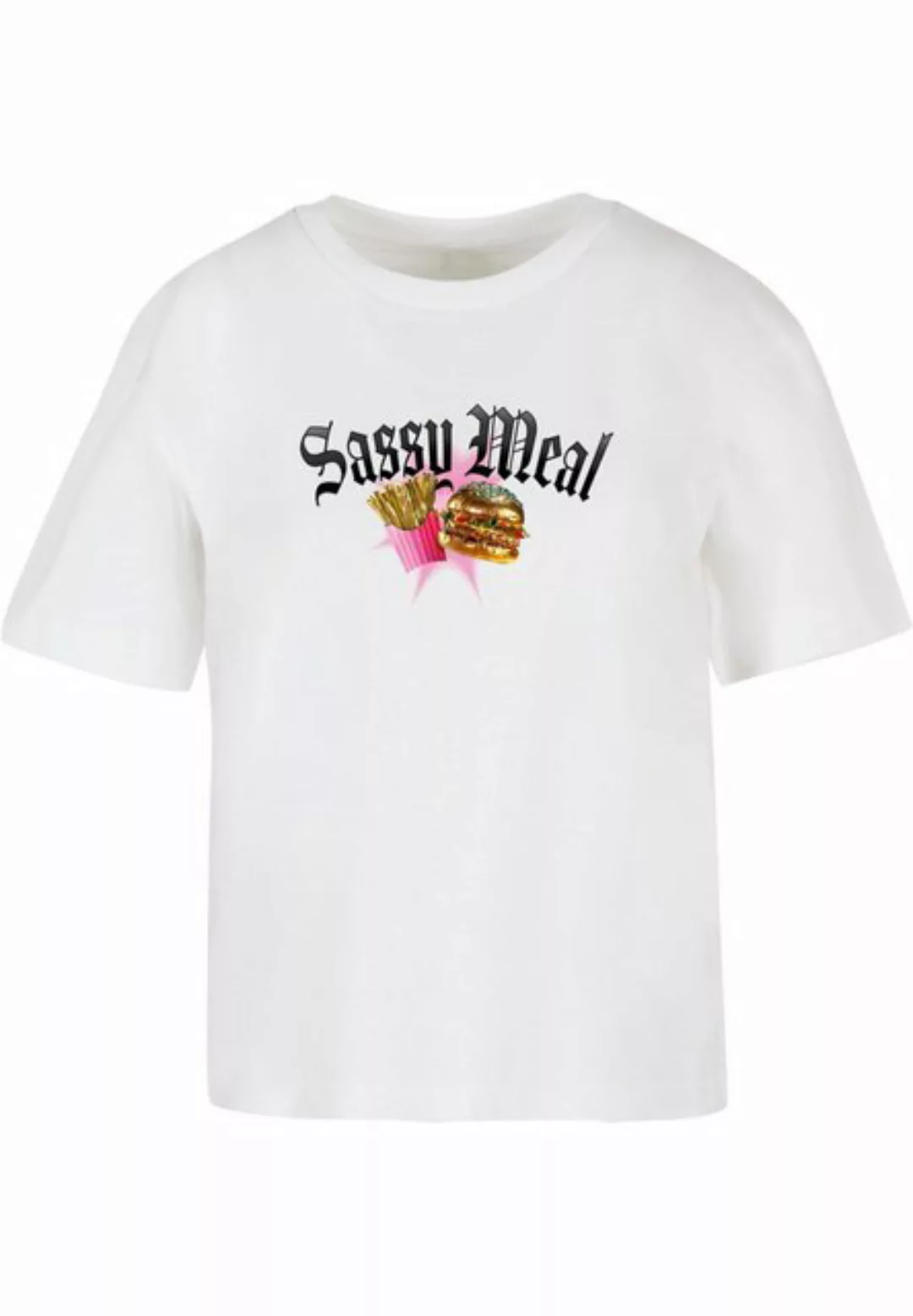 Miss Tee T-Shirt Miss Tee Damen Sassy Meal Tee (1-tlg) günstig online kaufen