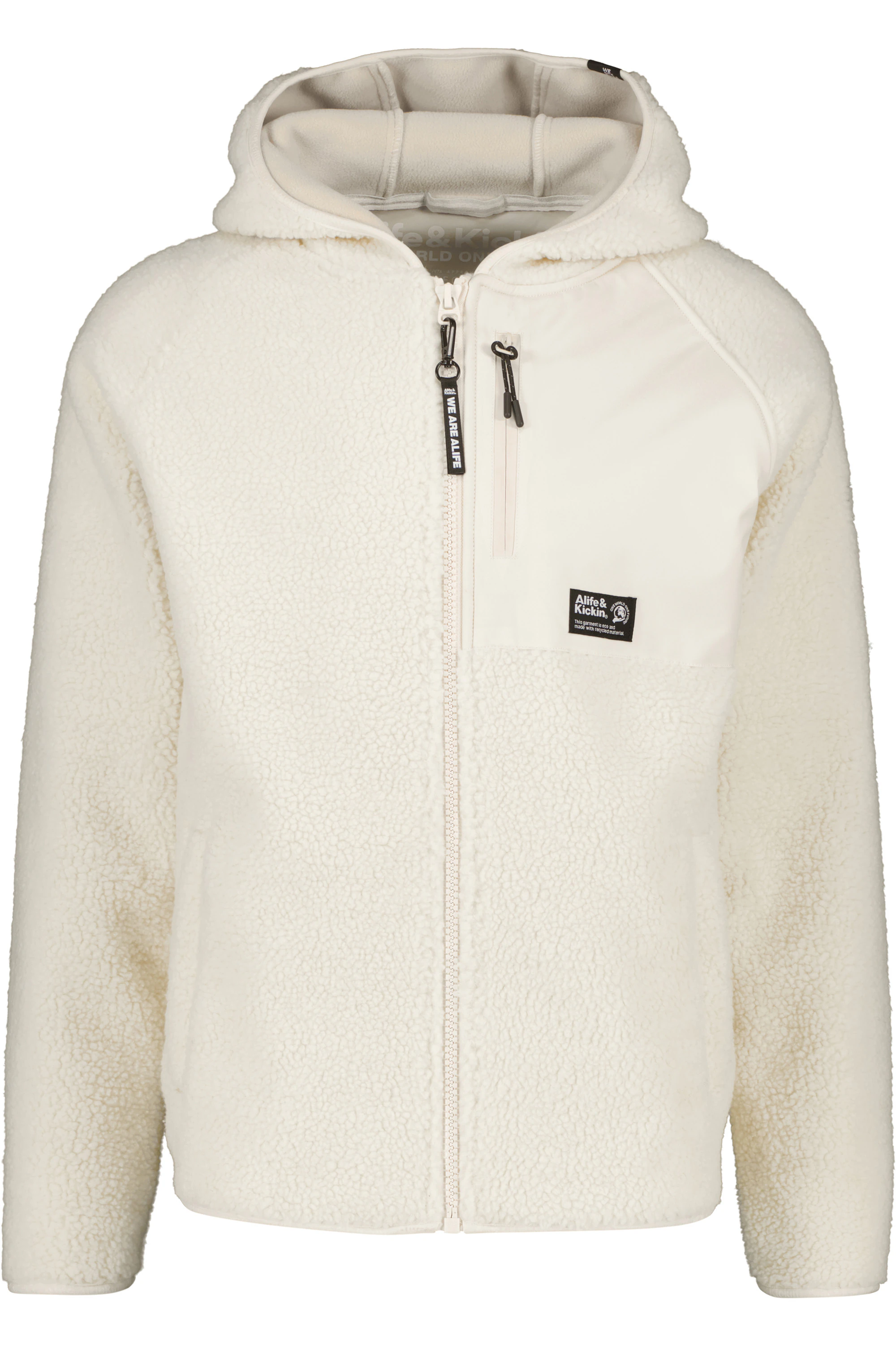 Alife & Kickin Kapuzensweatjacke "Herren HaraldAK G", Weiche, warme Teddy J günstig online kaufen