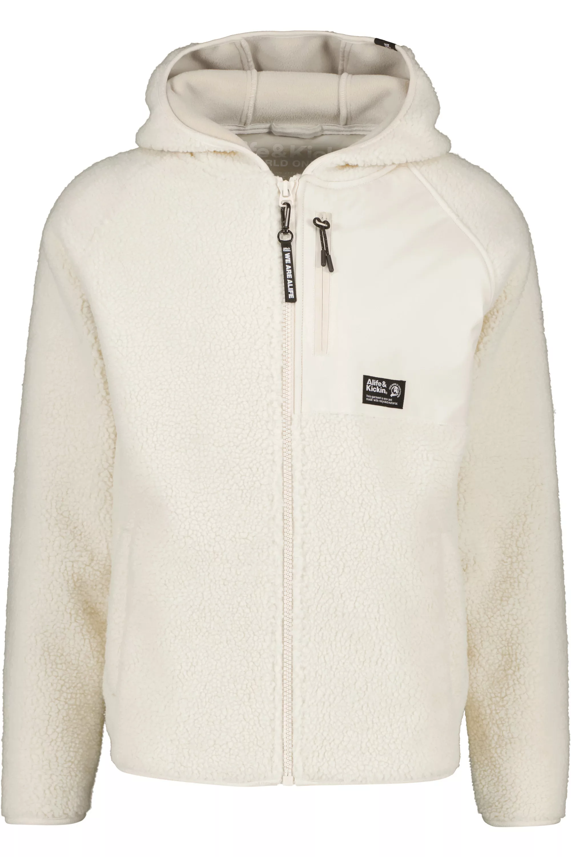 Alife & Kickin Kapuzensweatjacke "Herren HaraldAK G", Weiche, warme Teddy J günstig online kaufen