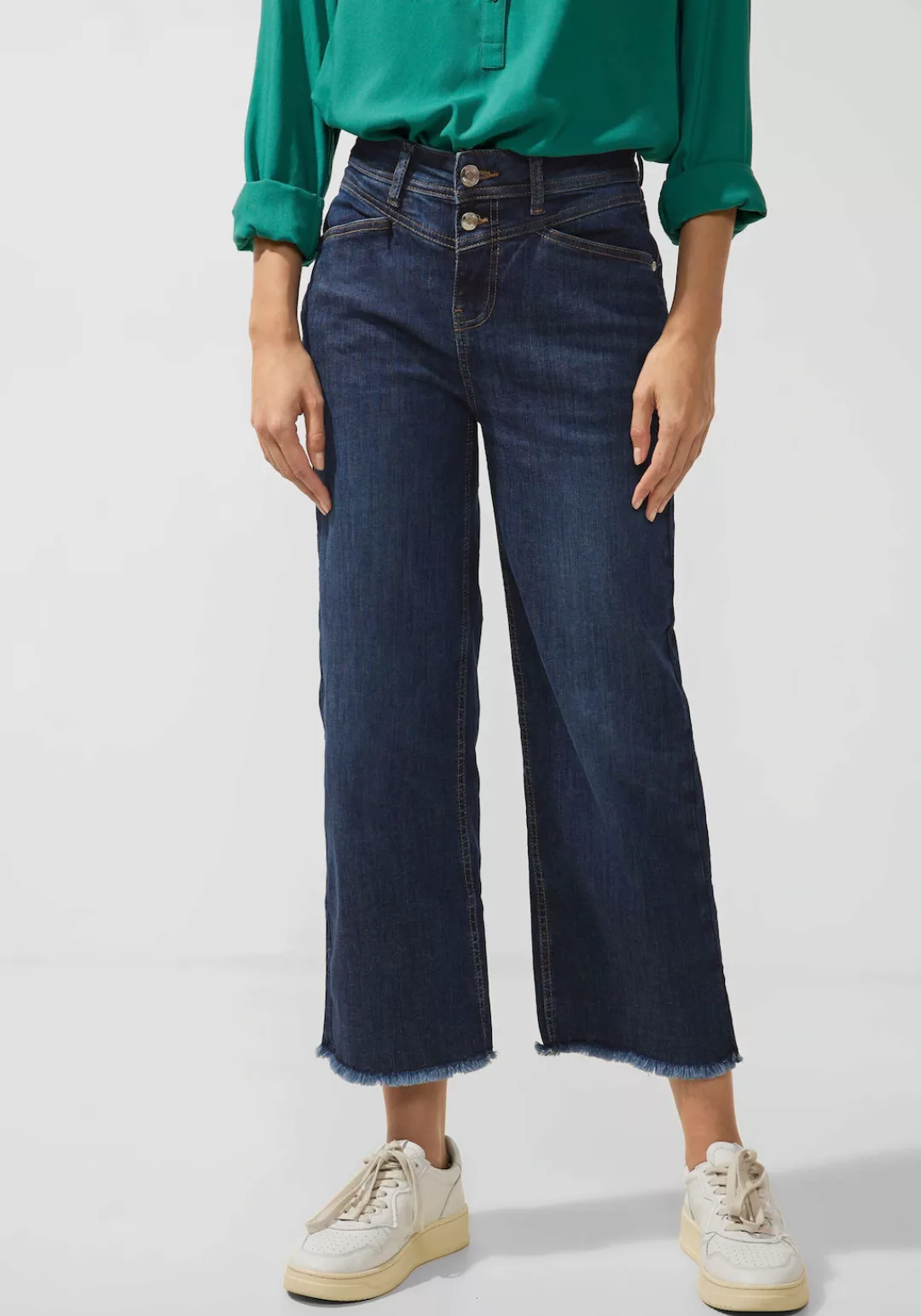 STREET ONE Comfort-fit-Jeans, High Waist günstig online kaufen