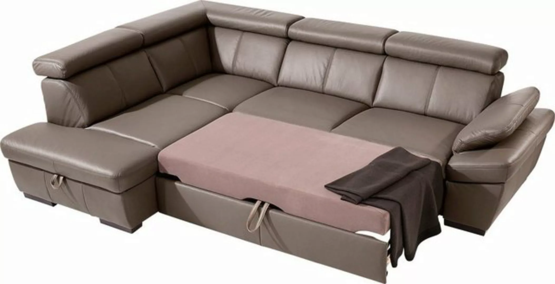 exxpo - sofa fashion Ecksofa "Salerno, klassisch modernes Funktionssofa, ho günstig online kaufen