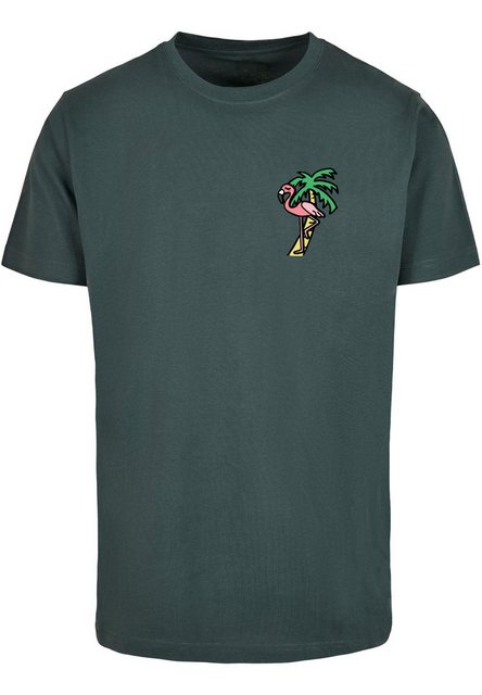 MisterTee T-Shirt MisterTee Herren Flamingo T-Shirt Round Neck (1-tlg) günstig online kaufen