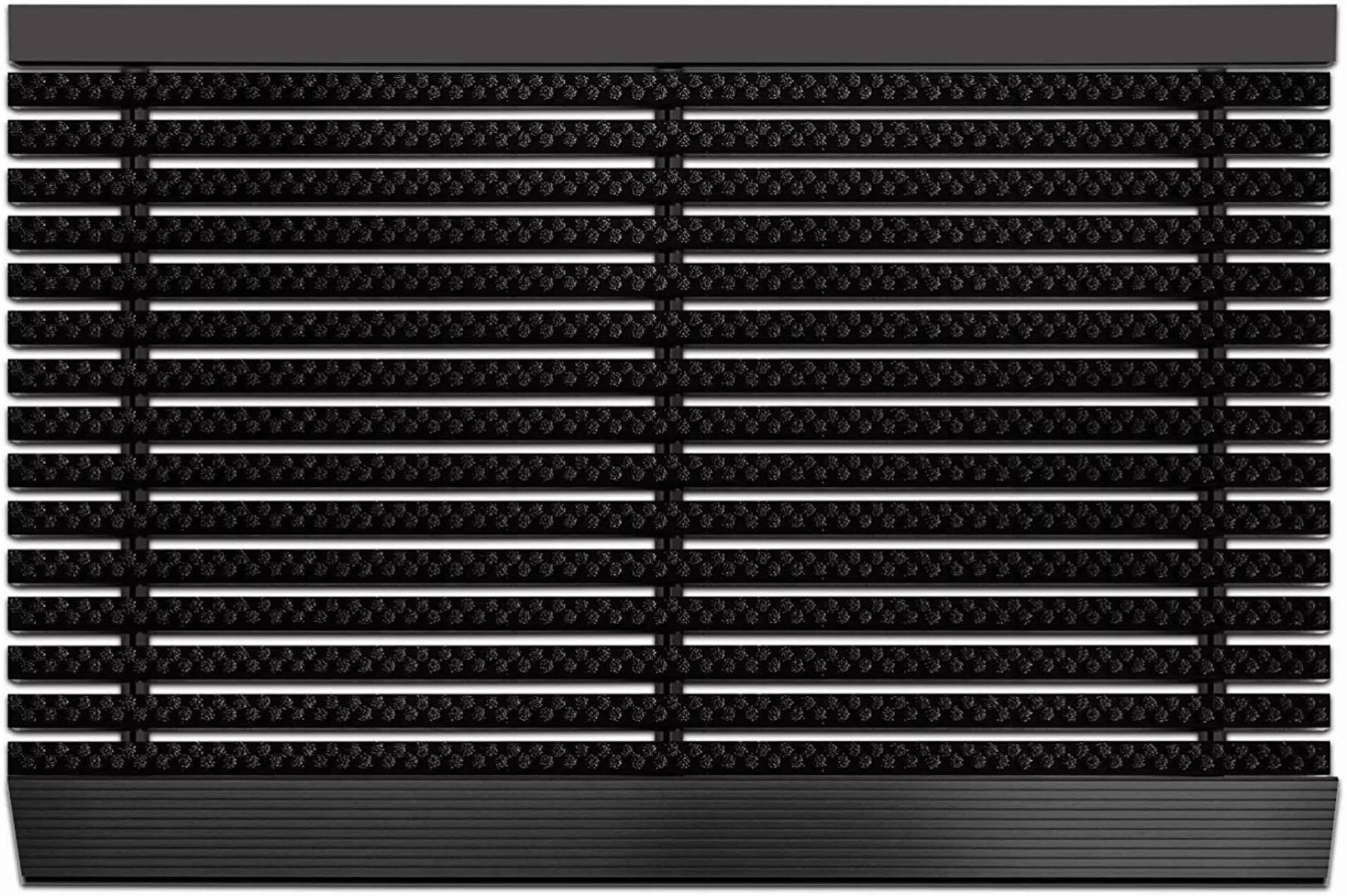 Floordirekt Fußmatte Power Brush Schwarz, 3 günstig online kaufen