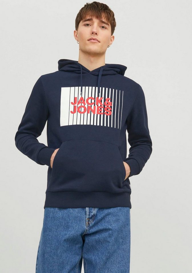 Jack & Jones Kapuzensweatshirt JJECORP LOGO SWEAT HOOD PLAY NOOS günstig online kaufen