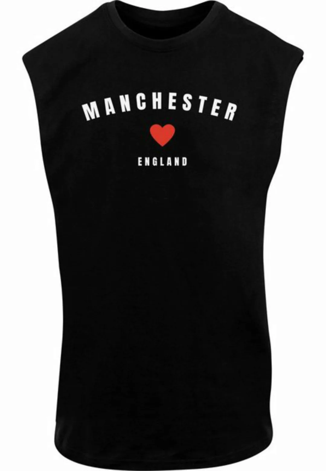 Merchcode Tanktop Merchcode Manchester X Sleeveless Tee (1-tlg) günstig online kaufen