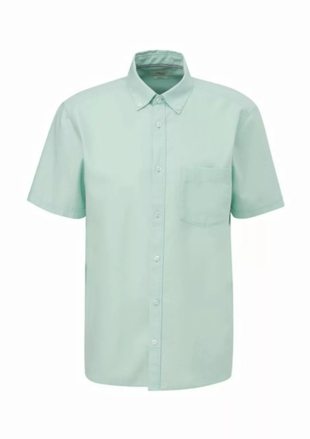 s.Oliver Kurzarmhemd Hemd aus Lyocellmix günstig online kaufen