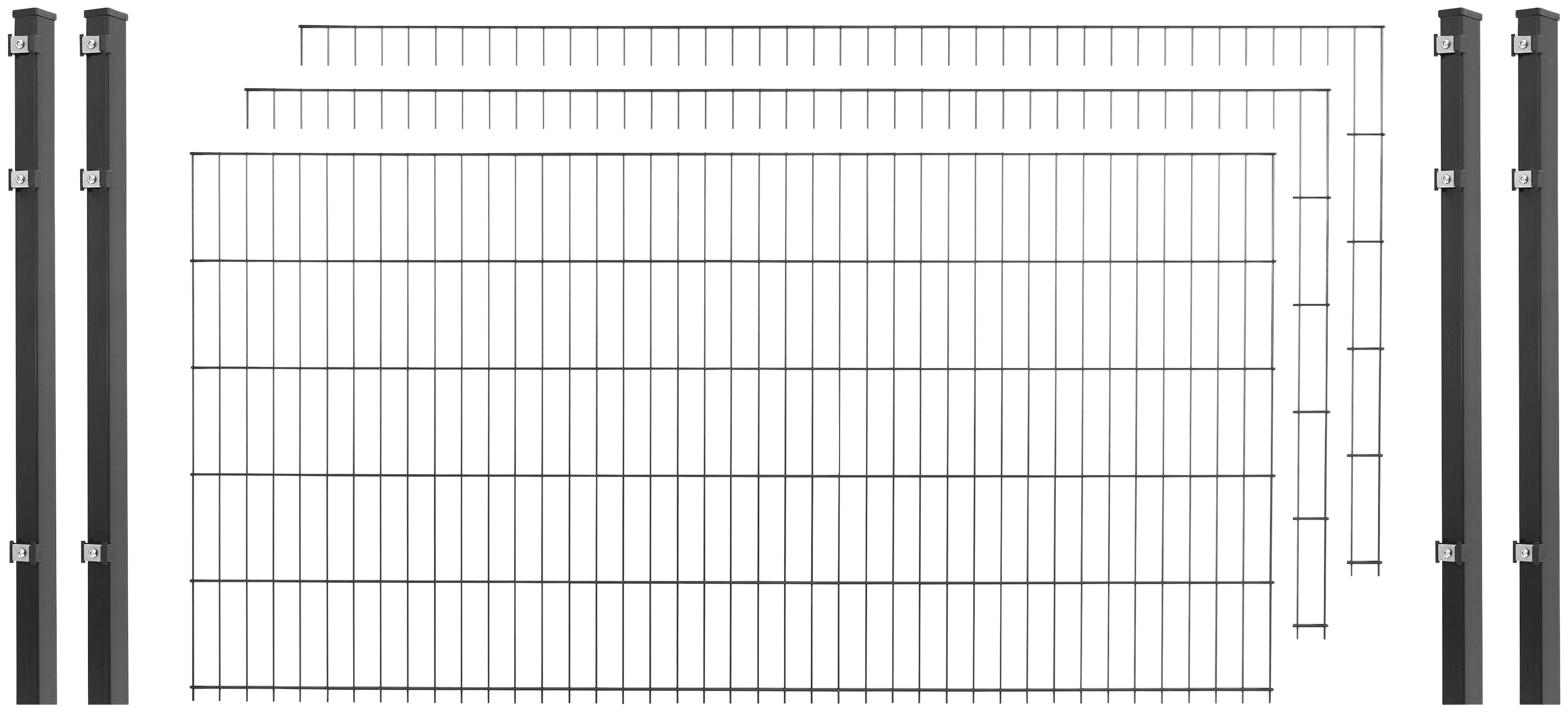 Arvotec Einstabmattenzaun, Zaunhöhe 103 cm, Zaunlänge 2 - 60 m günstig online kaufen