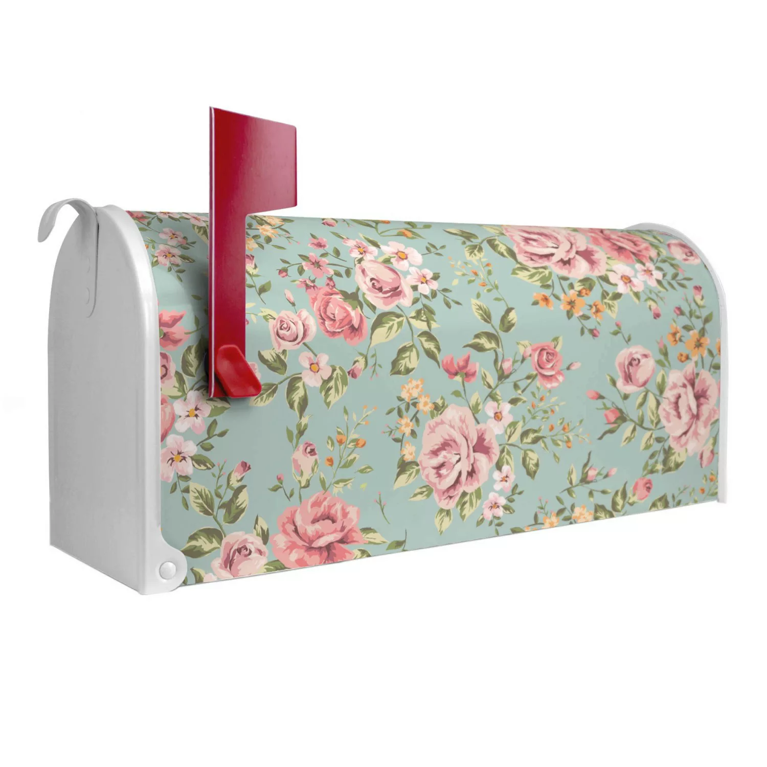 Banjado Amerikanischer Briefkasten Weiß 48x22x16cm US Mailbox Letterbox Pos günstig online kaufen