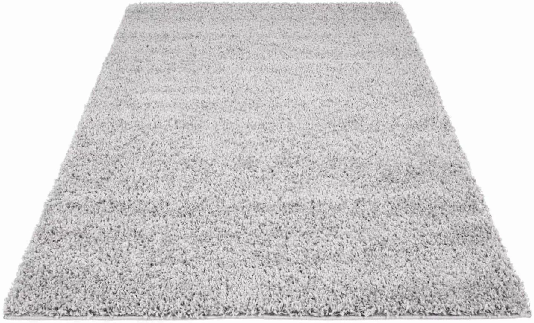 Carpet City Hochflor-Teppich Shaggi uni 500, günstig online kaufen