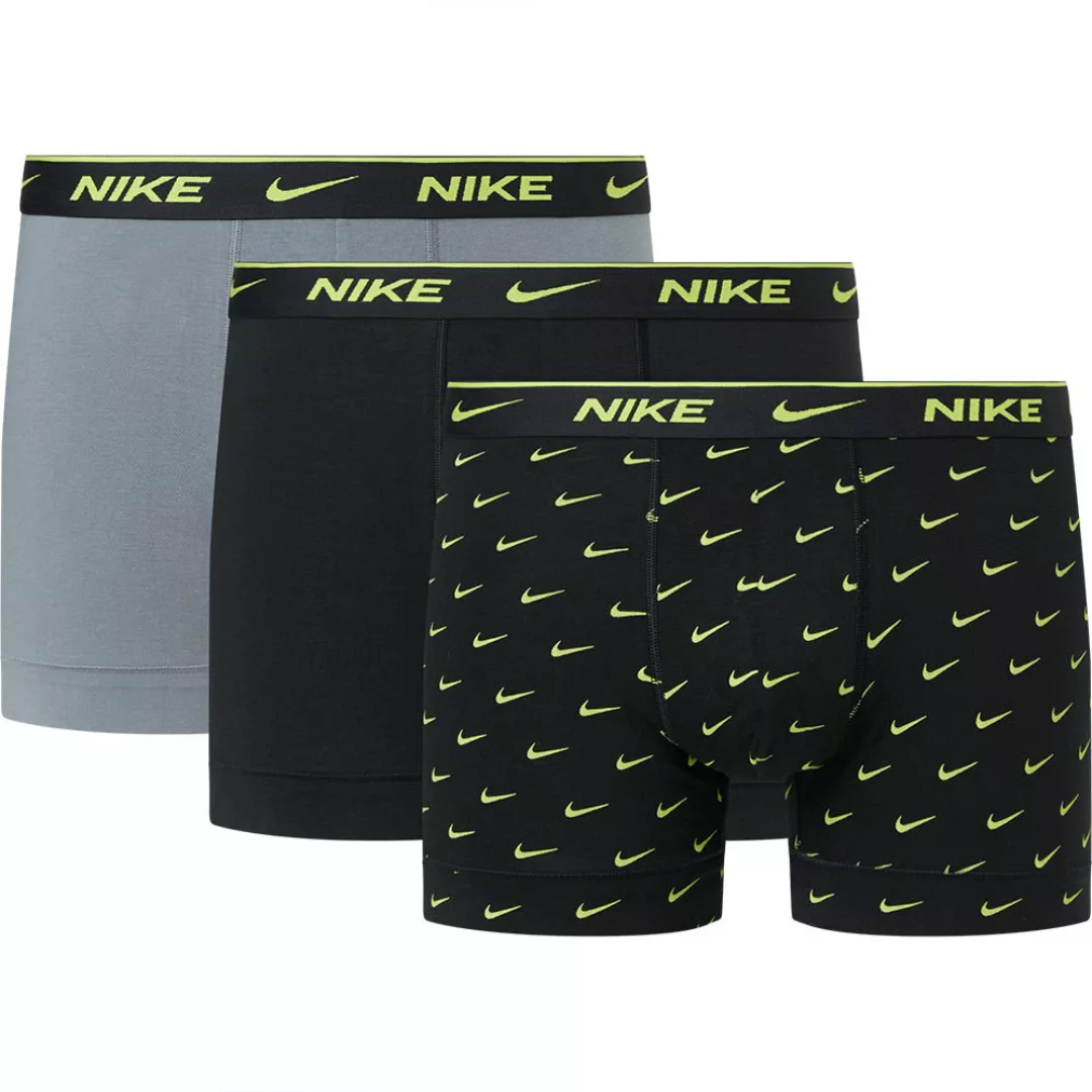 Nike Slip 3 Einheiten S Cyber Swoosh Print / Cool Grey / Black günstig online kaufen
