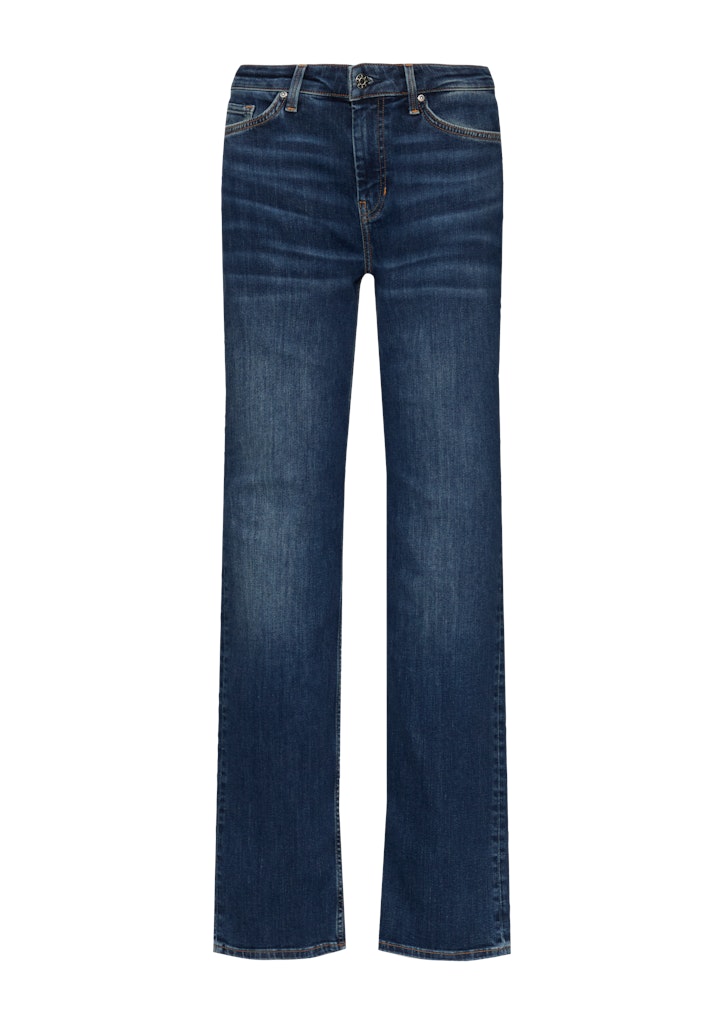 s.Oliver Gerade Jeans s.Oliver - Jeans Karolin - Regular Fit, Mid Rise, Str günstig online kaufen