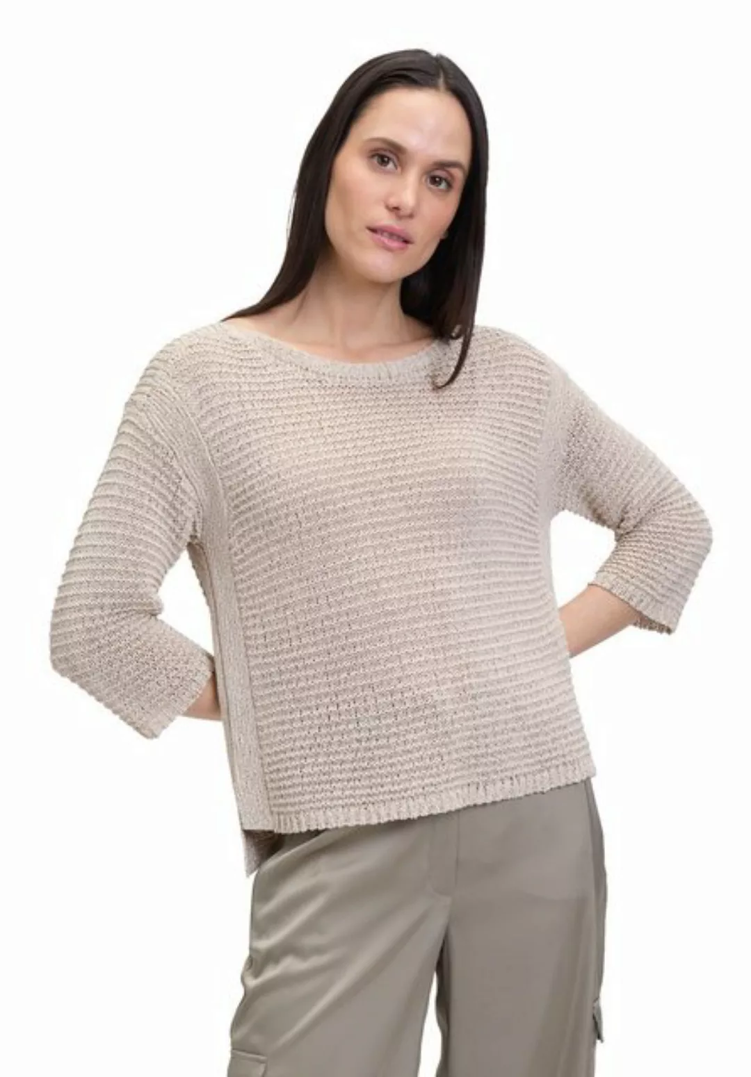 Betty Barclay Strickpullover Betty Barclay Grobstrick-Pullover mit 3/4 Arm günstig online kaufen