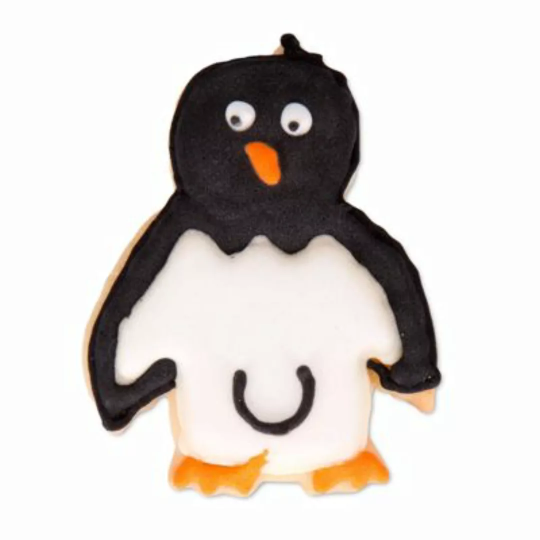 STÄDTER Ausstechform Keksausstecher Pinguin, 5,5 cm silber günstig online kaufen