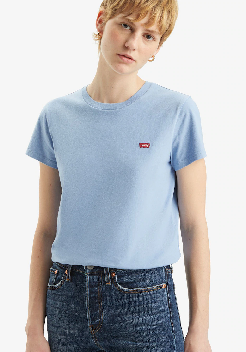 Levis T-Shirt "TEE Minilogo", mit kleiner Logostickerei günstig online kaufen