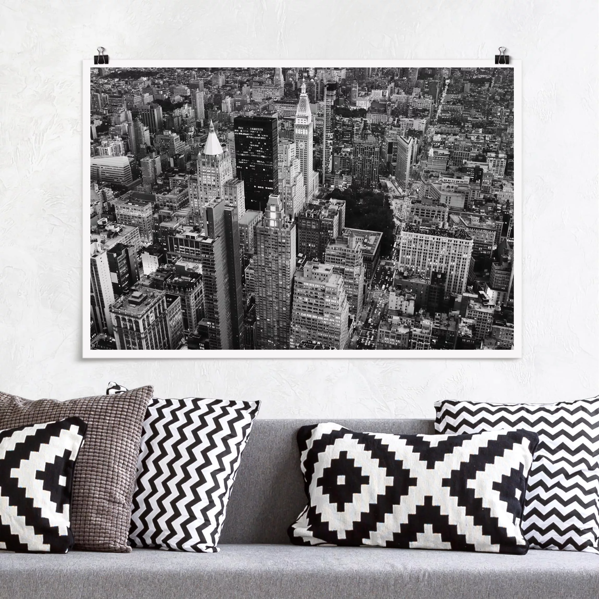 Poster Architektur & Skyline - Querformat Big Apple II günstig online kaufen