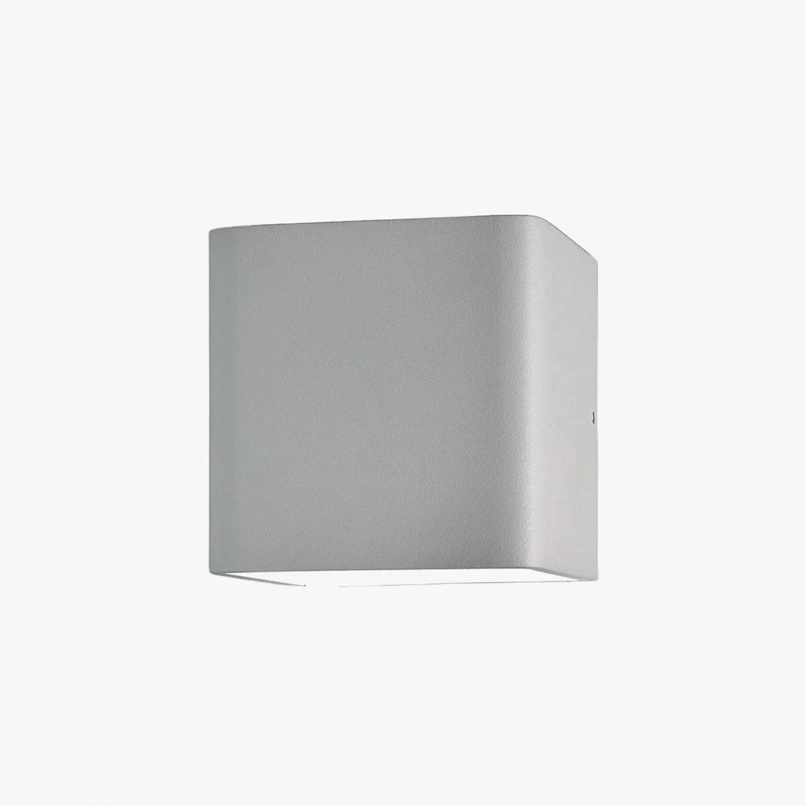 Egger LED-Wandleuchte Gino, weiß, 3.000 K, 10x10 cm, dimmbar günstig online kaufen