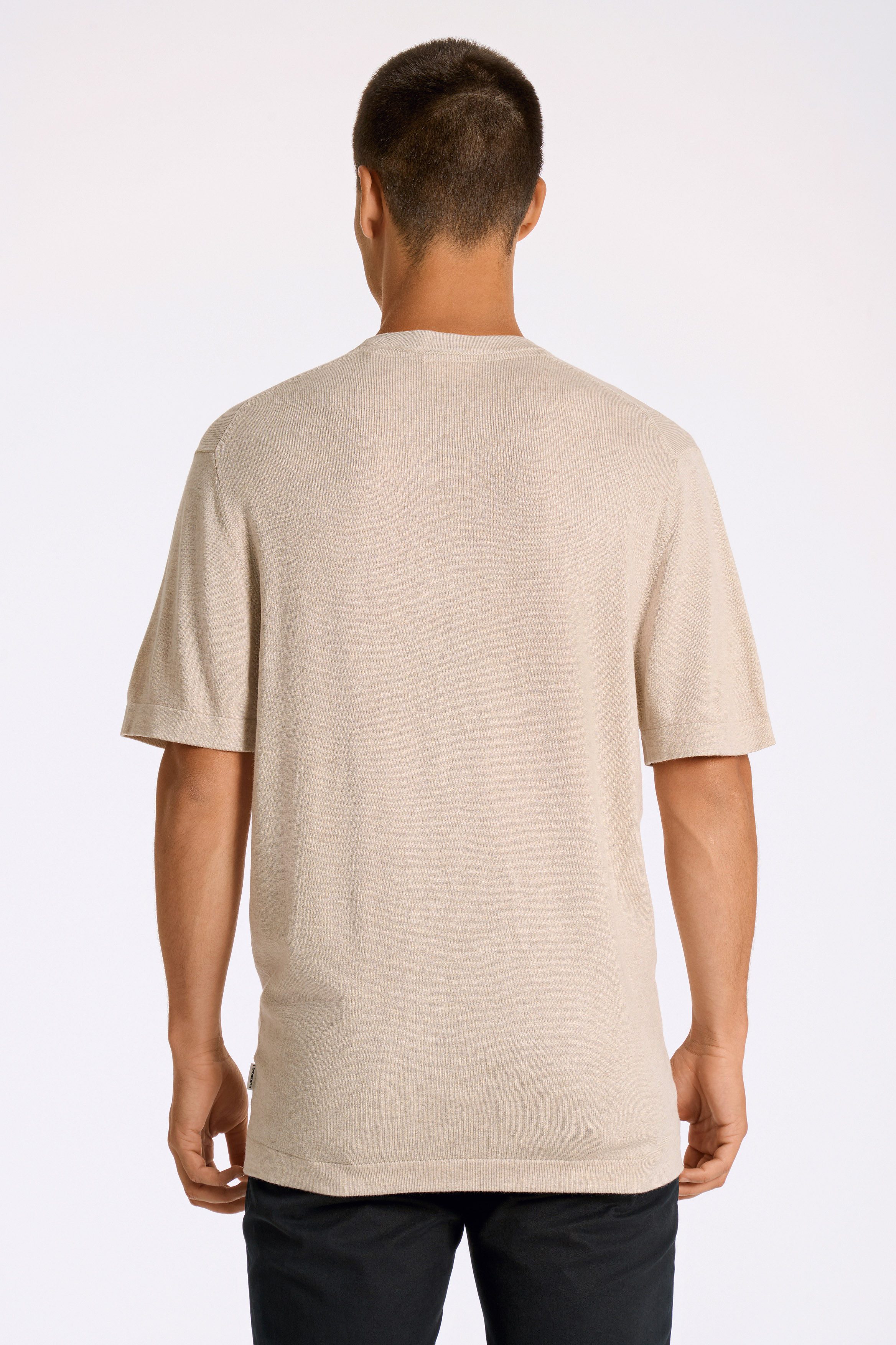 LINDBERGH Strickpullover Halbarm, feiner Viskosemix günstig online kaufen