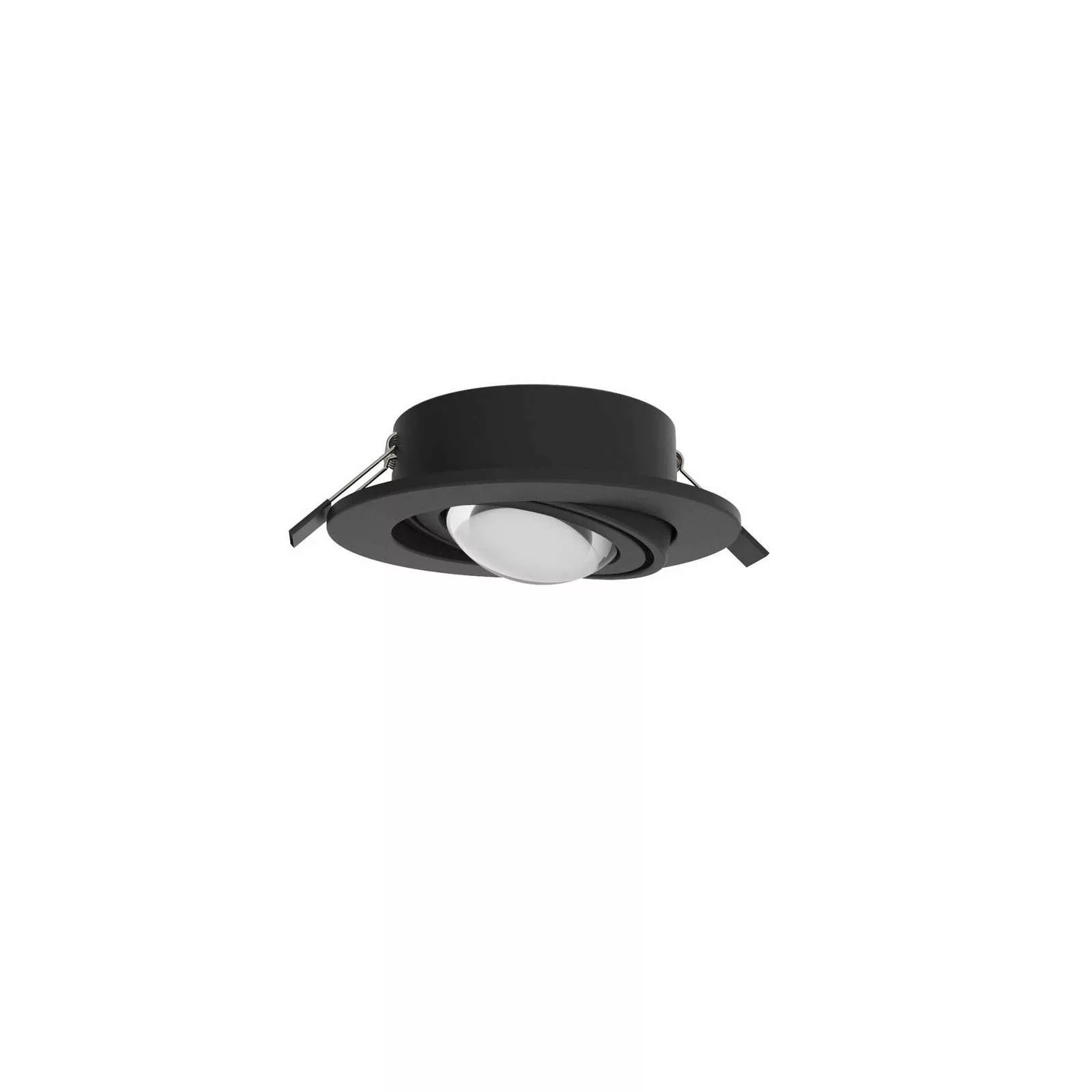 MEGATRON LED-Einbaustrahler Planex Powerlens, 4,8 W, schwarz günstig online kaufen