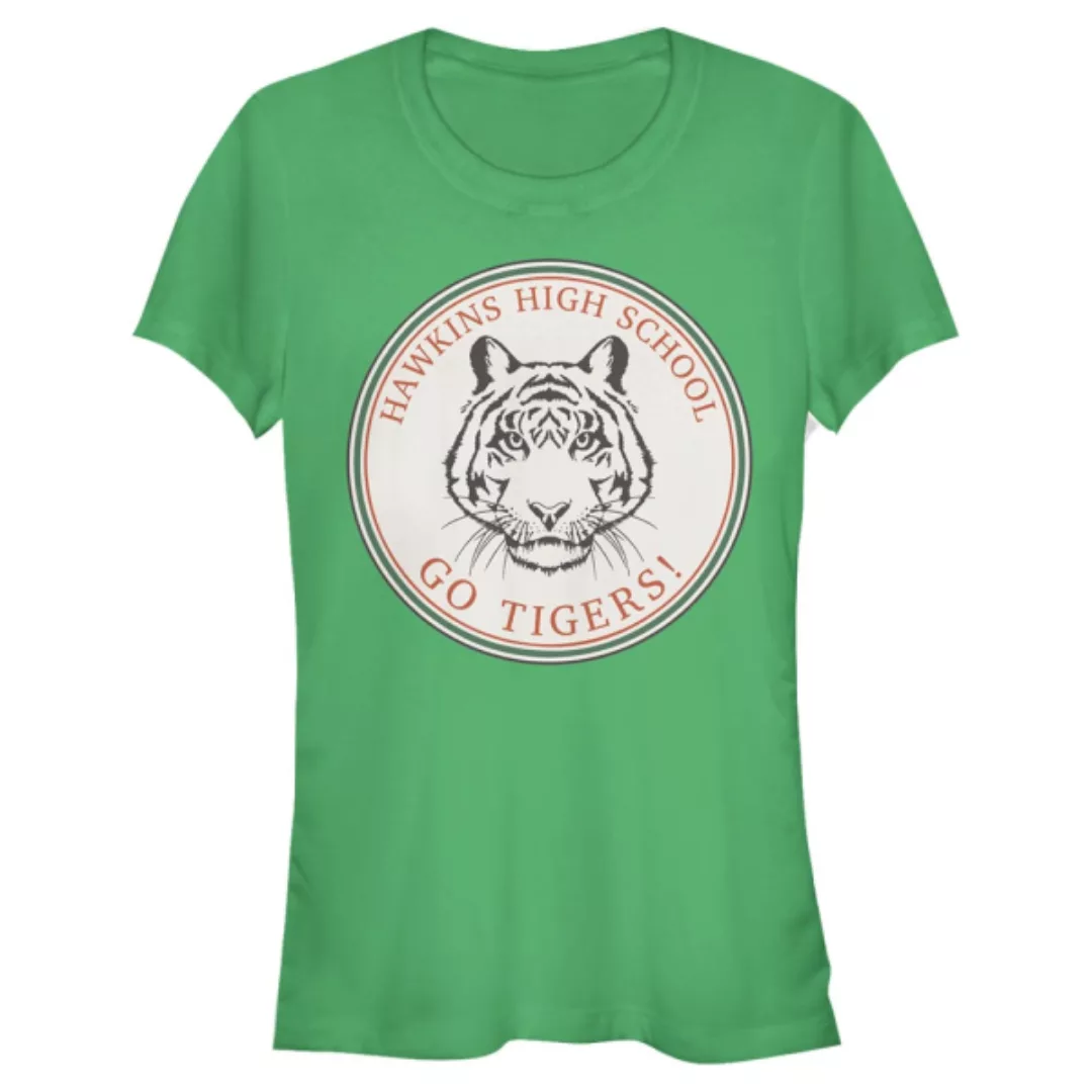 Netflix - Stranger Things - Hawkins Go Tigers - Frauen T-Shirt günstig online kaufen