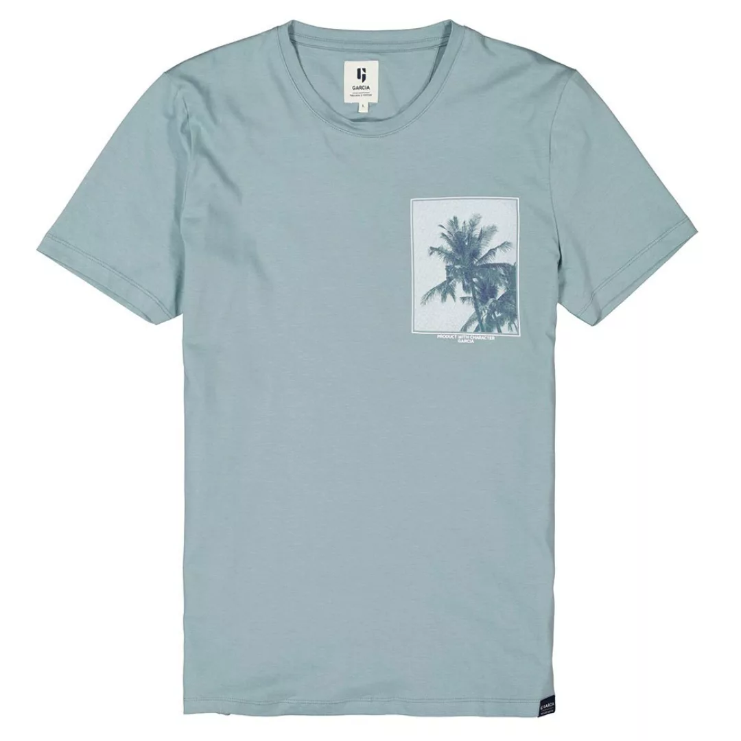 Garcia T-shirt Kurzarm T-shirt S Ocean Green günstig online kaufen