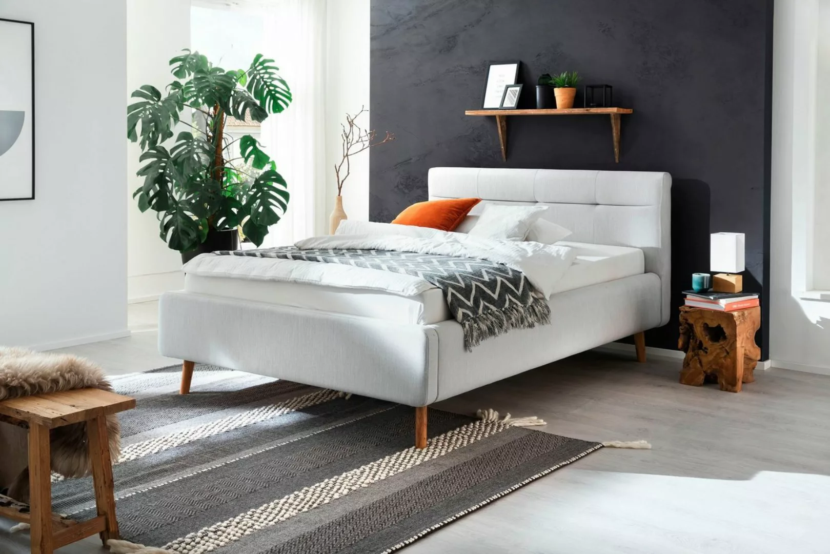 meise.möbel Polsterbett "Lotte", mit Lattenrost und Bettkasten günstig online kaufen